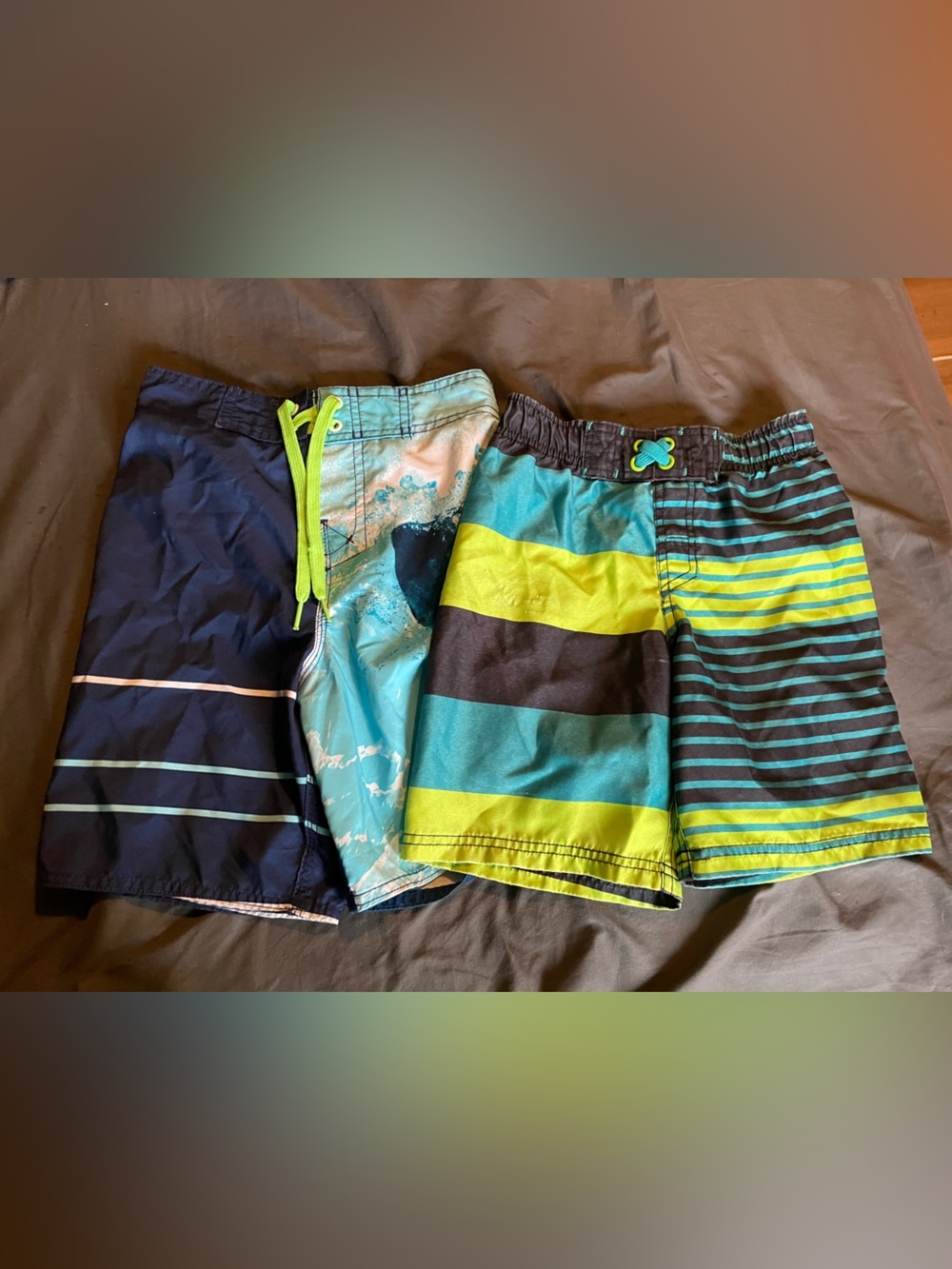 Bundle of 2 Boys Swim Shorts - Picture 2 of 3